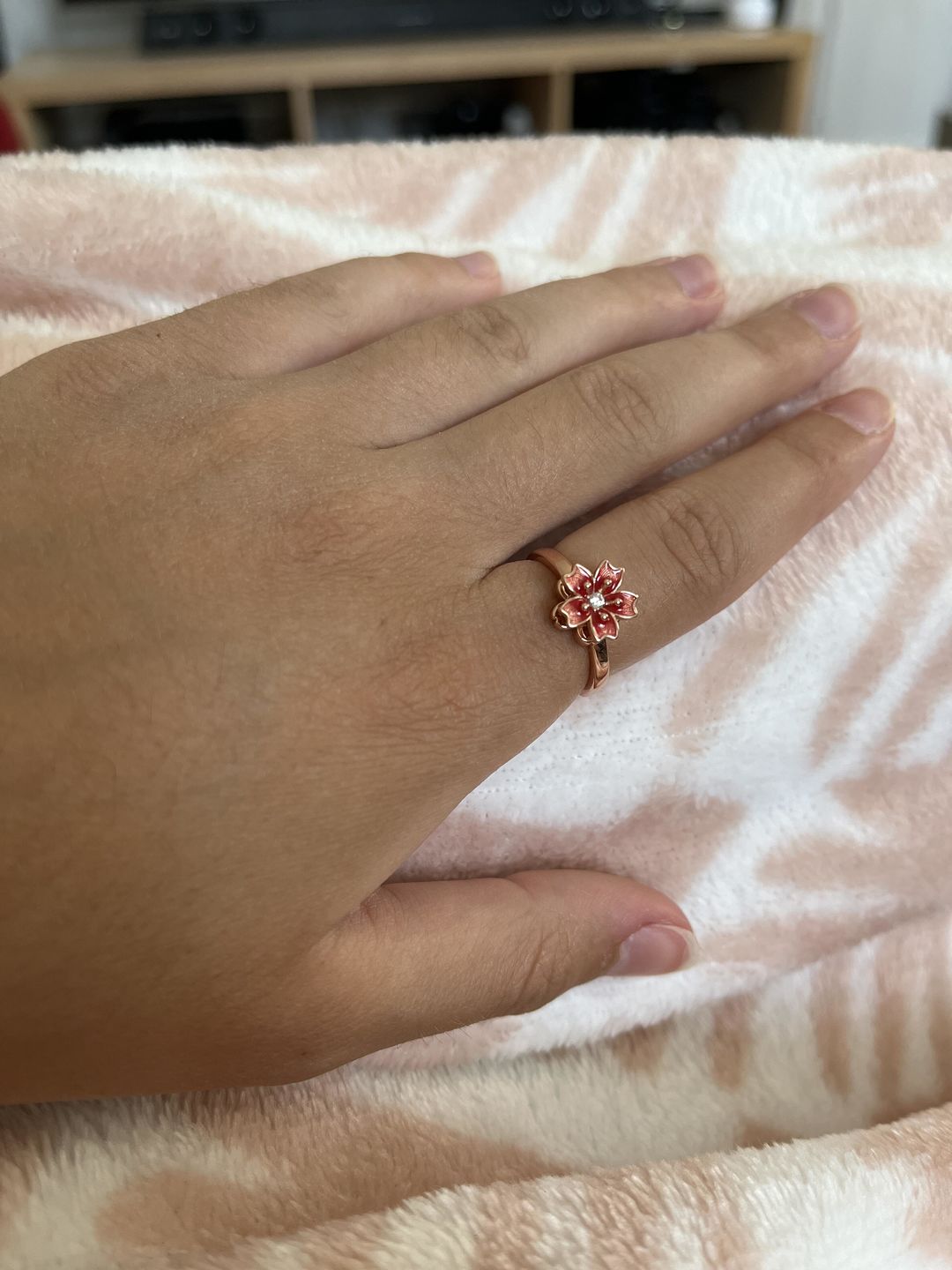 Customer photo review of Bague d'Anxiété Ajustable - CAMÉLIA