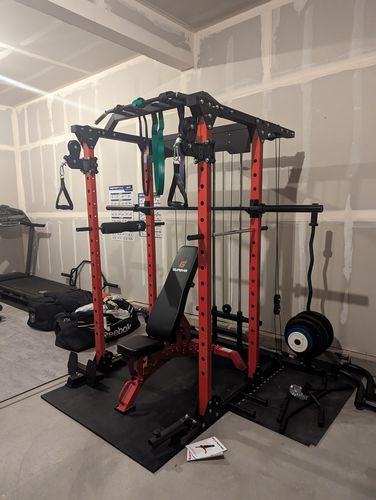 Customer photo review of Major Fitness PLM03 All-In-One Home Gym Power Rack