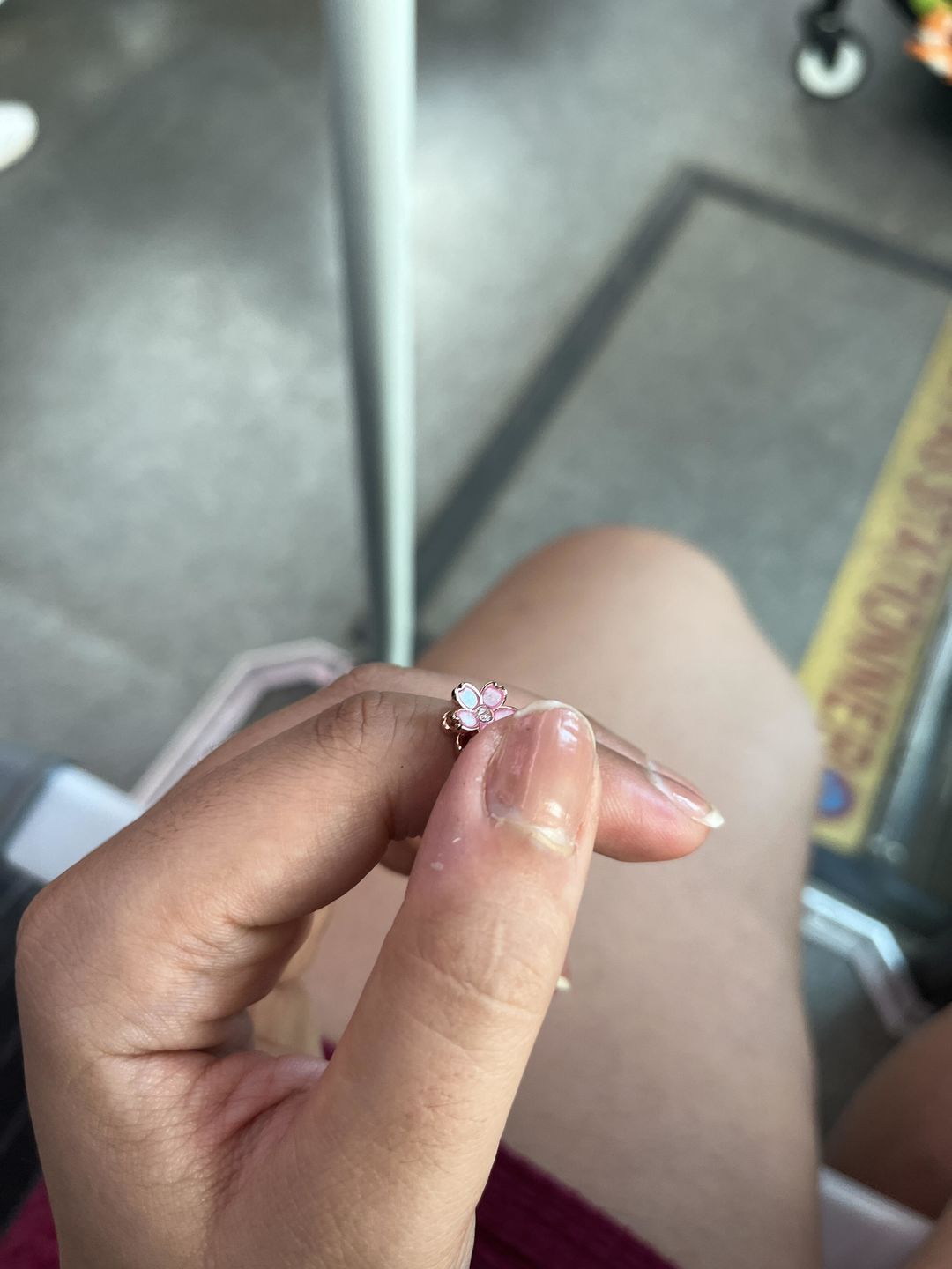 Customer photo review of Bague d'Anxiété Ajustable - SAKURA