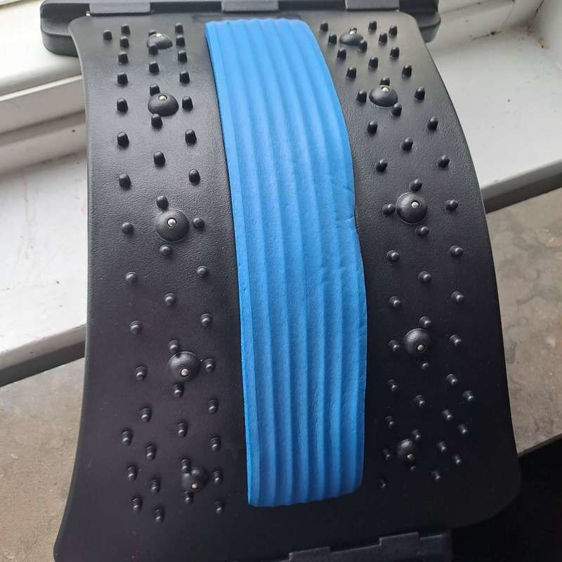 Customer photo review of *BEST SELLER* Back Stretcher - Ease The Pain