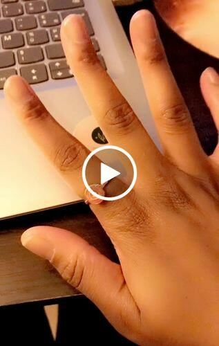 Customer photo review of Bague d'Anxiété Ajustable - CAMÉLIA