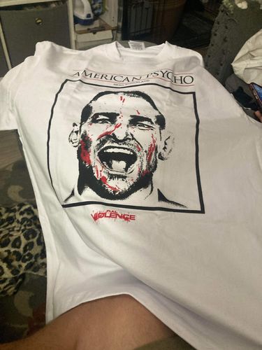 Customer photo review of PSYCHO STRICKLAND TEE