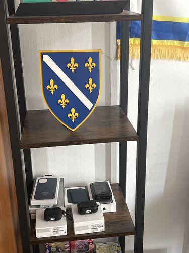 Customer photo review of Bosnia and Herzegovina Republic Shield