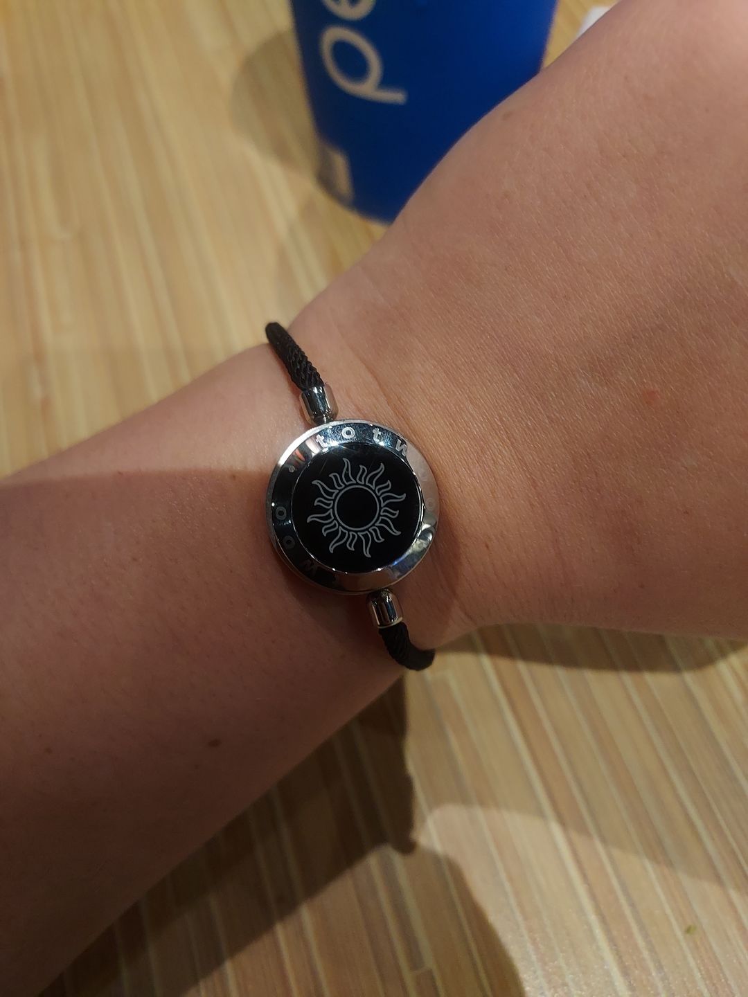 Customer photo review of The Couples Bracelet
