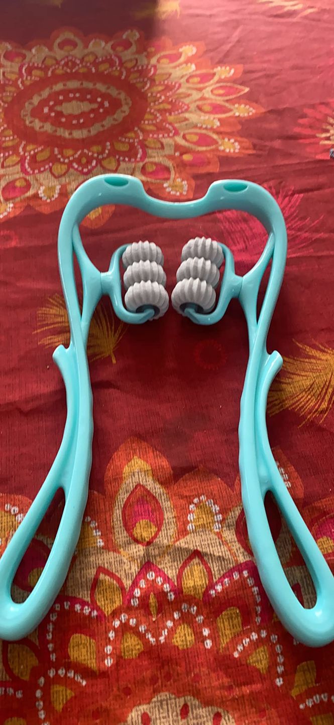 Customer photo review of Massageroller - das Nackenmassagegerät