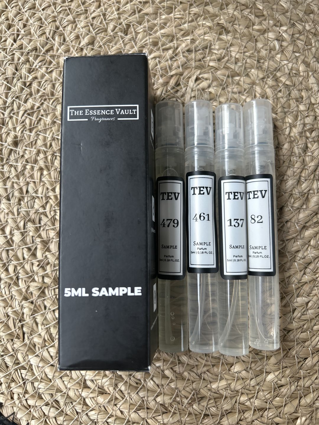 Customer photo review of 5ml x4 Sample Bundle