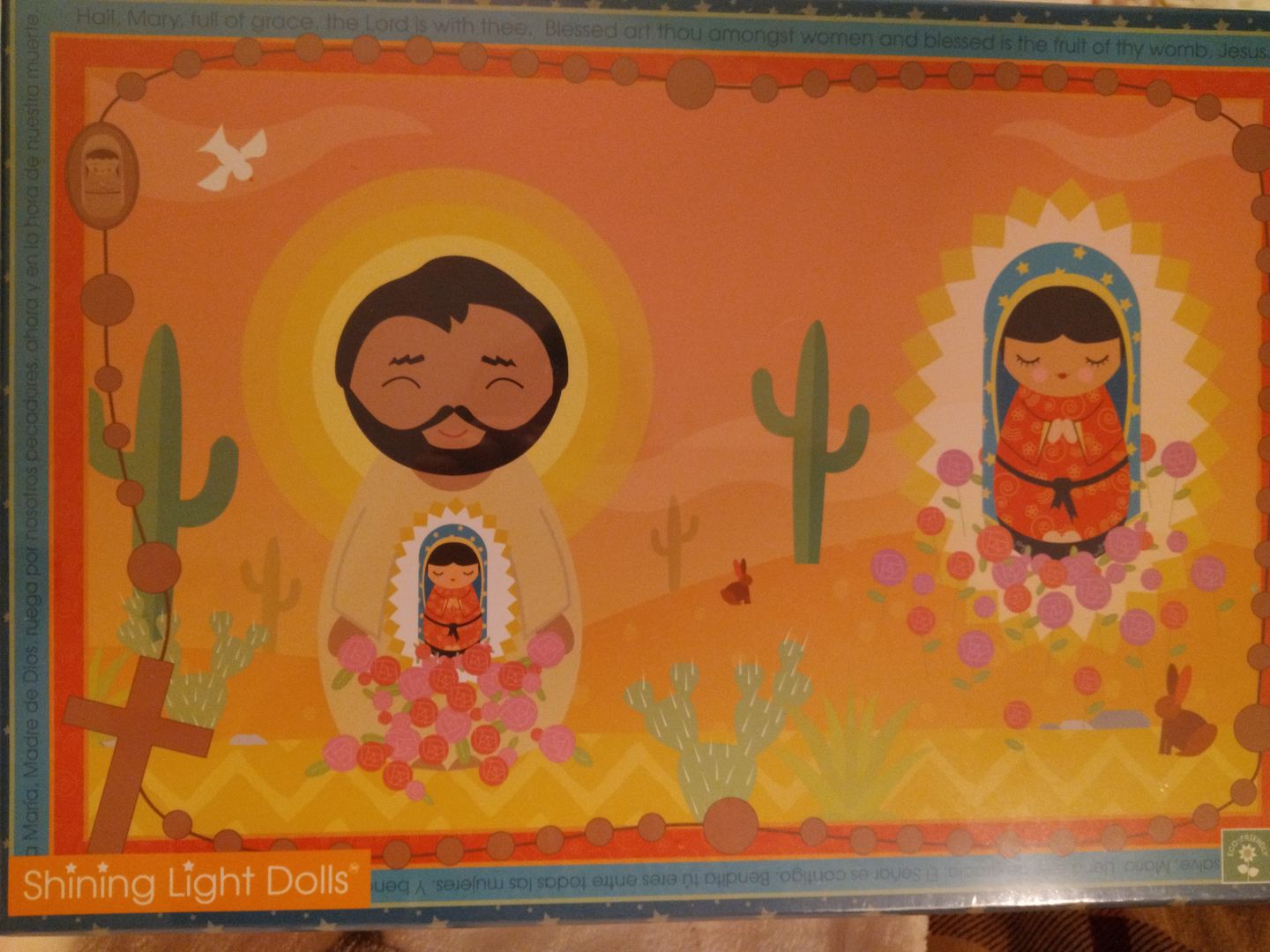 Customer photo review of Our Lady of Guadalupe Rag Doll