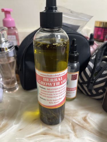 Customer photo review of Herbal Growth Oil