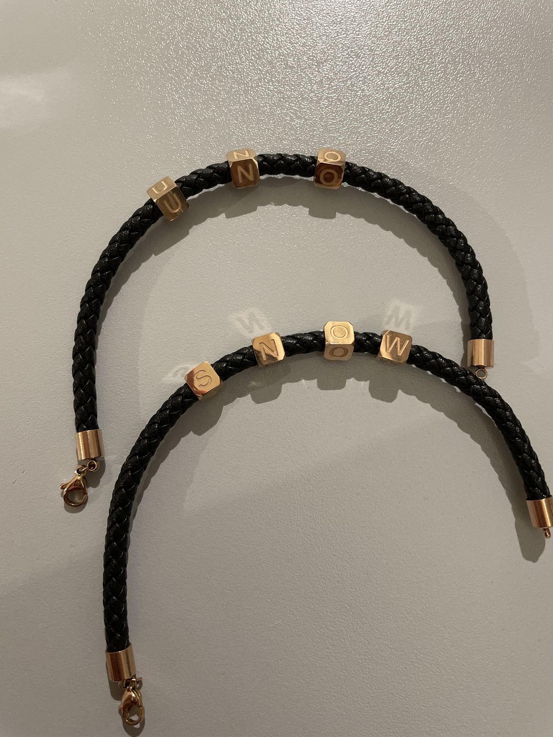 Customer photo review of Bracelet avec Dés 3D Personnalisée