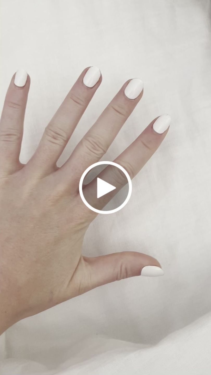 Customer video review of Icing Sugar White DIY Semicured Gel Nail Sticker Kit (PRE-ORDER: ETA 24.7)