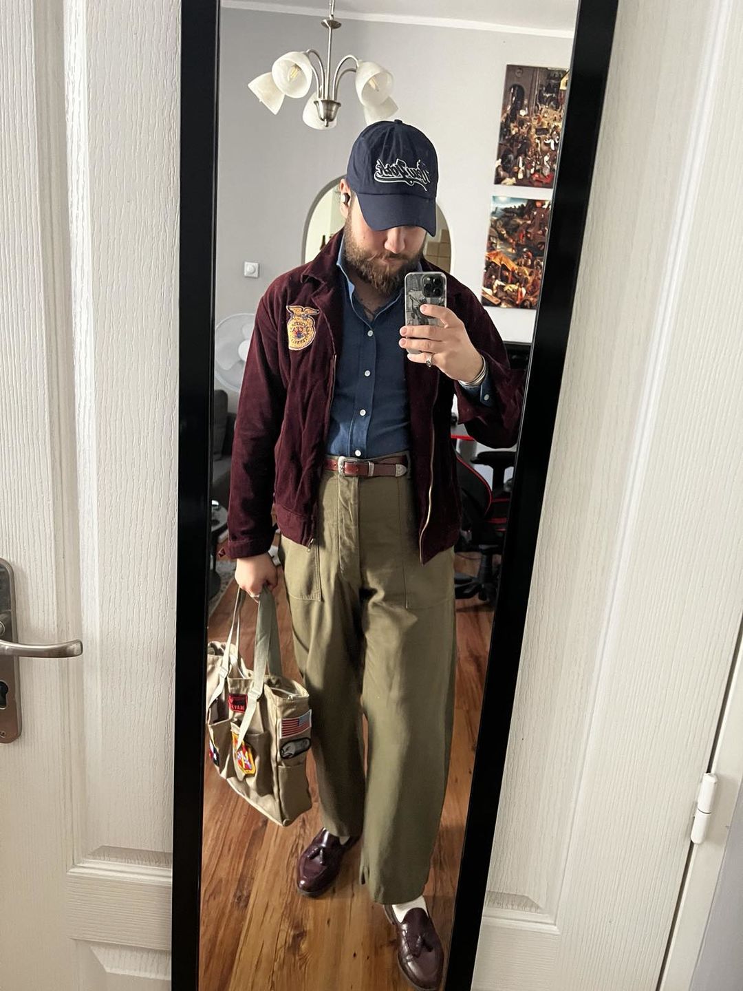 Customer photo review of Vietnam War OG-107 Utility Fatigue Pants