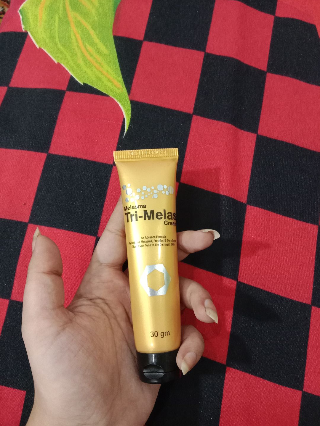 Customer photo review of Tri Melas Cream