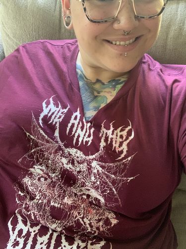 Customer photo review of Me And The Girlies Unisex t-shirt