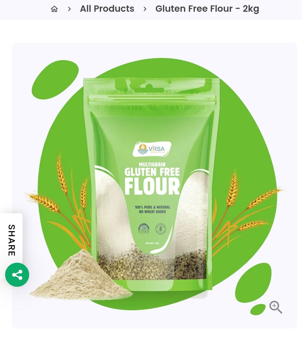 Customer photo review of Gluten Free Flour - 2kg