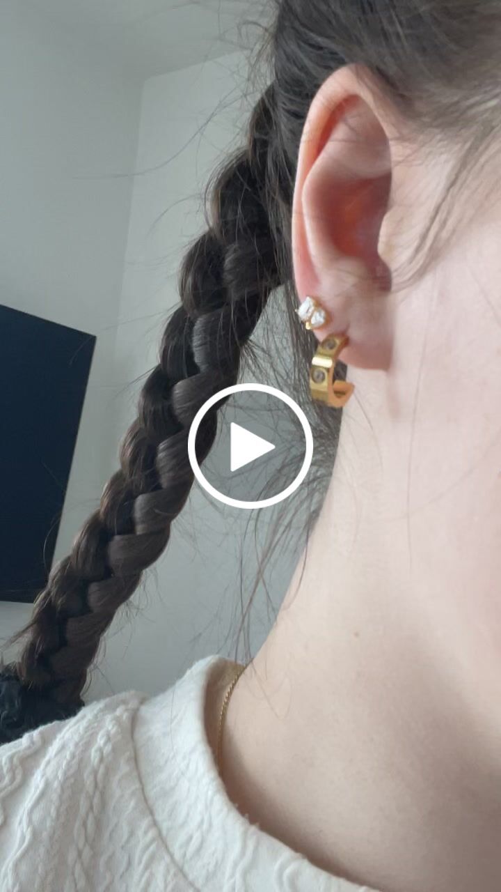 Customer video review of Arianna Ohrstecker | 18K vergoldet