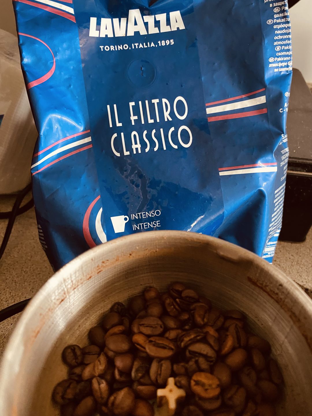 Customer photo review of Lavazza Il Filtro Classico 1 kg Grano Entero