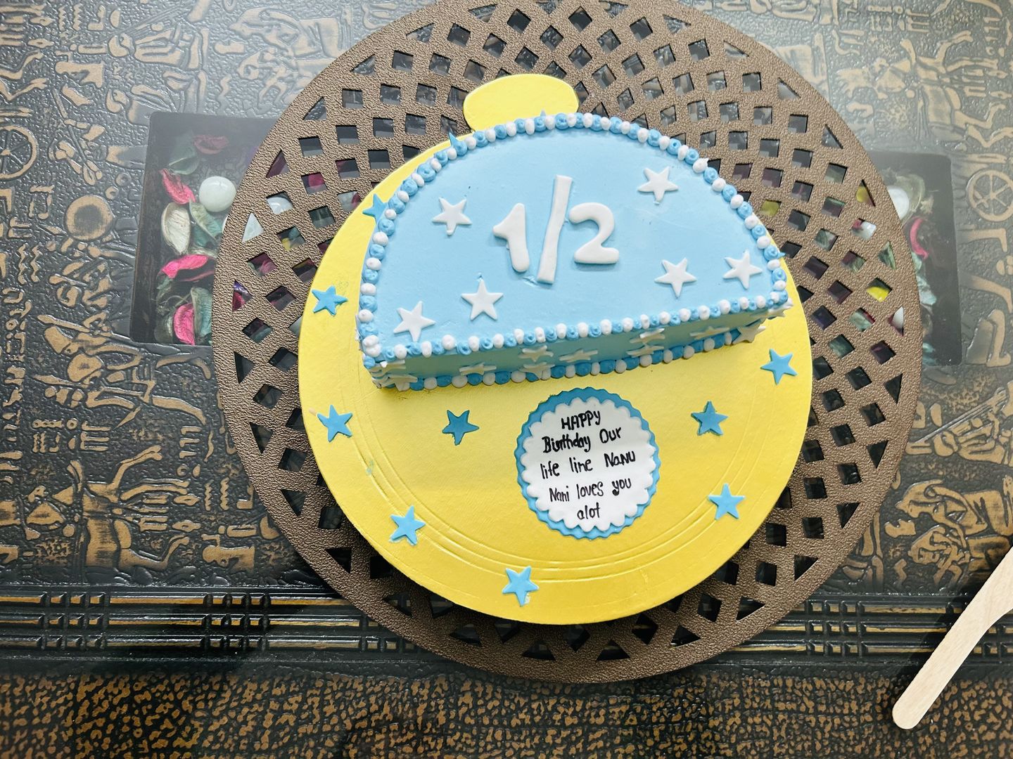 Customer photo review of Halfway there Cake