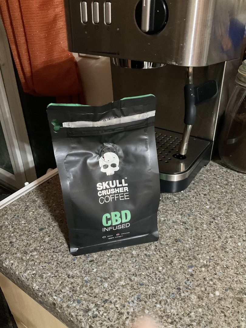 Customer photo review of Skull Crusher Coffee - Infused - 240g