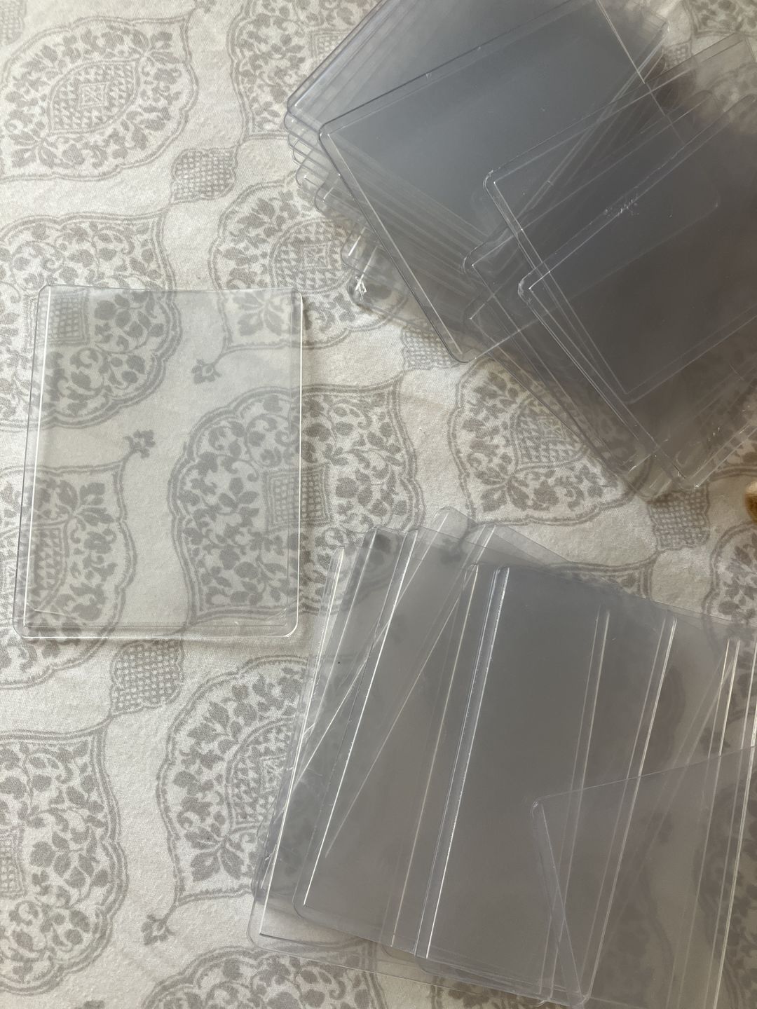 Customer photo review of PREMIUM CLEAR 3 X 4" TOPLOADER