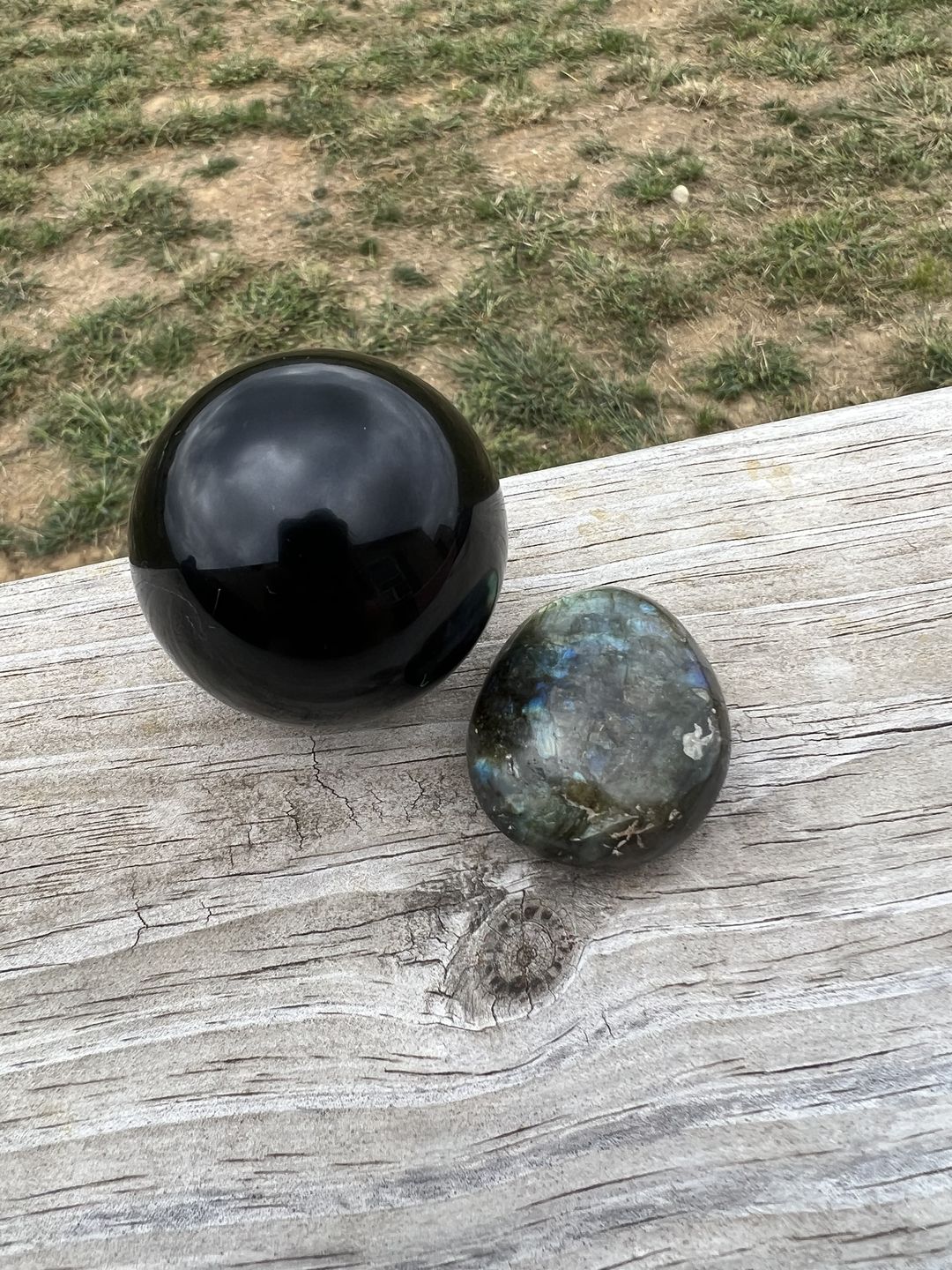 Customer photo review of Obsidian Sphere