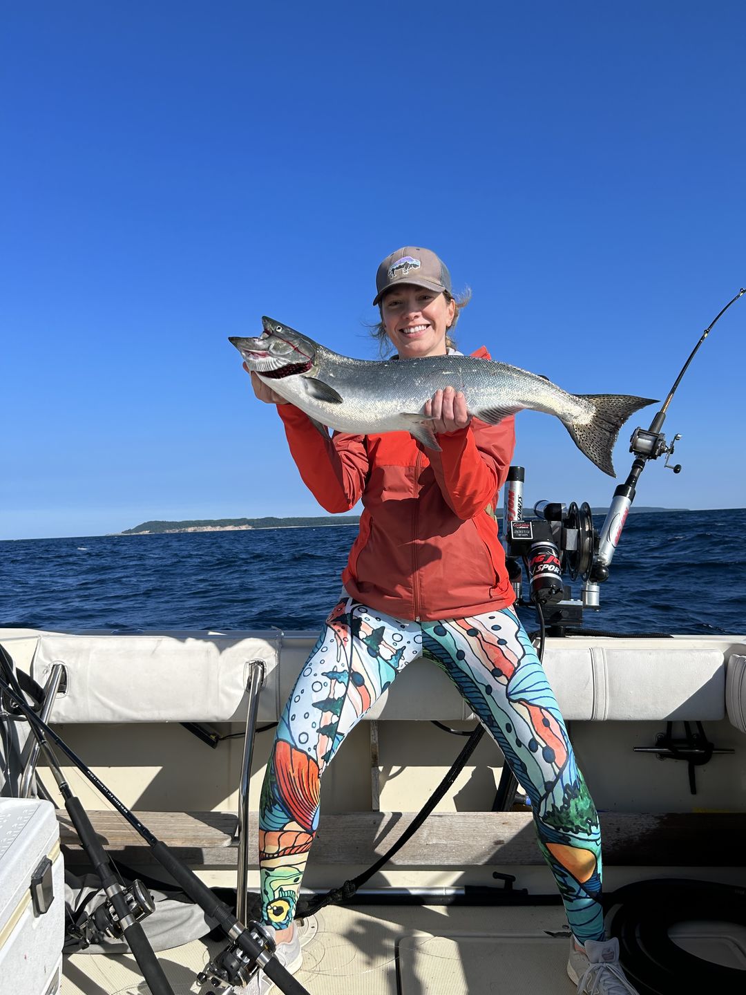 Customer photo review of Cosmo Coho Signature Leggings