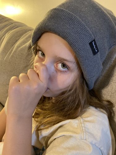 Customer photo review of FaradayLabz™ Silver EMF Blocking Beanie