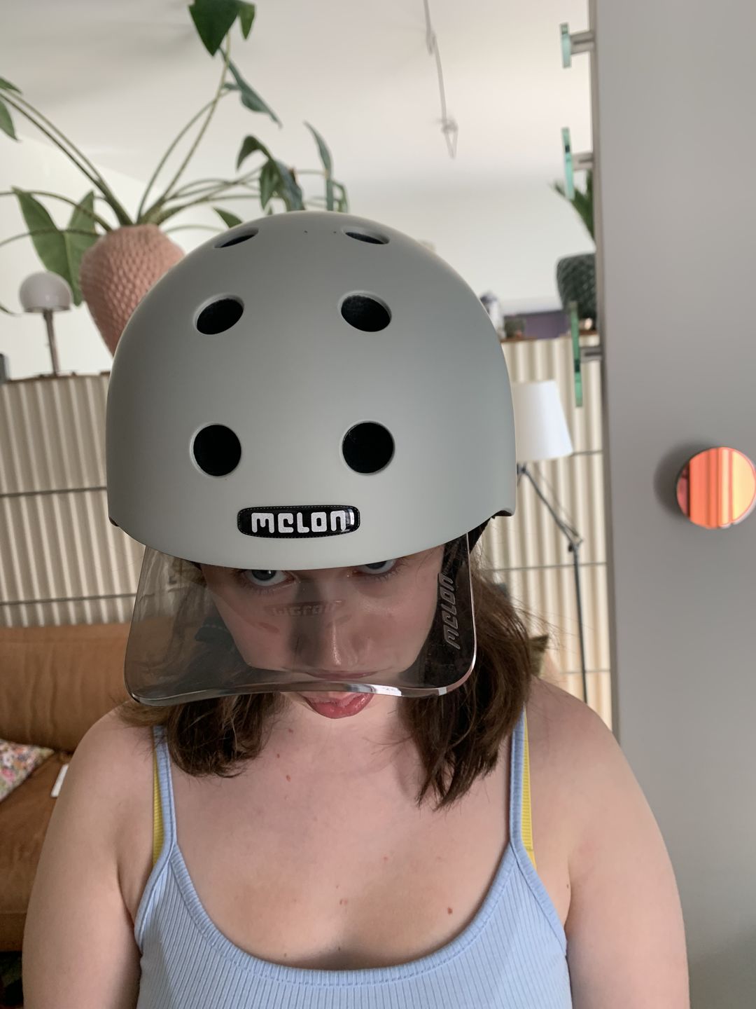 Customer photo review of Melon Bicycle Helmet Urban Active »New York«