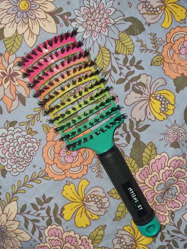 Customer photo review of SALE My Sensory Space Detangling Hairbrush
