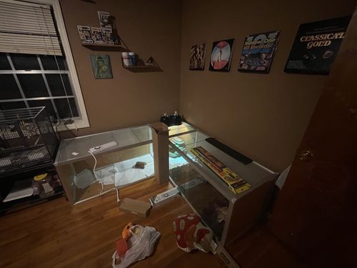Customer photo review of Corner Extension Kit - for Original 4'x2'x2' enclosures