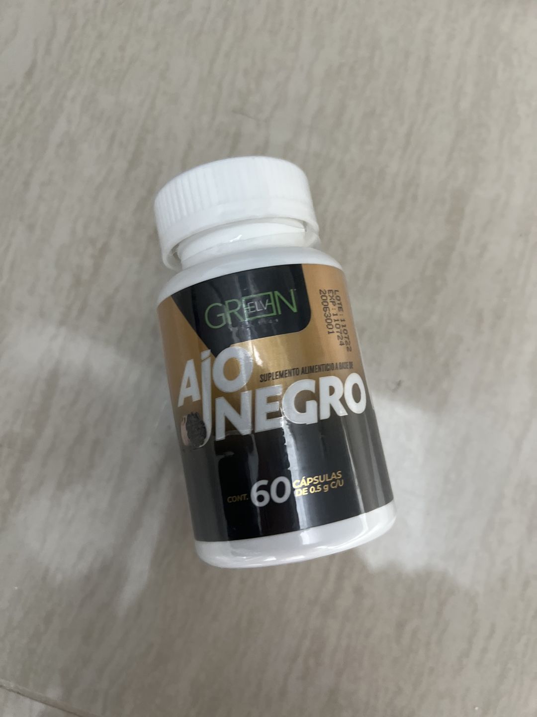 Customer photo review of AJO NEGRO