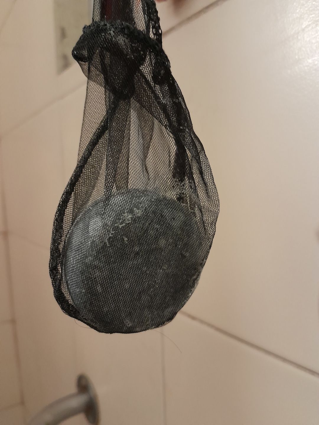 Customer photo review of Shampoo Anticaspa en barra