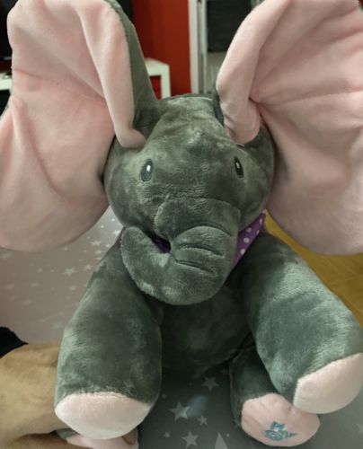 Customer photo review of Peek-A-Boo Elephant