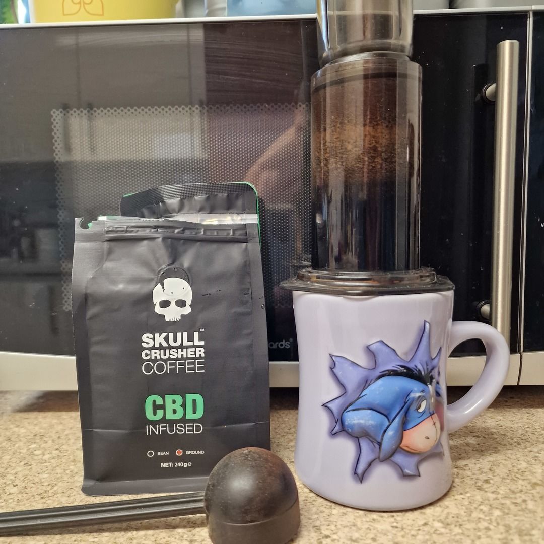 Customer photo review of Skull Crusher Coffee - Infused - 240g