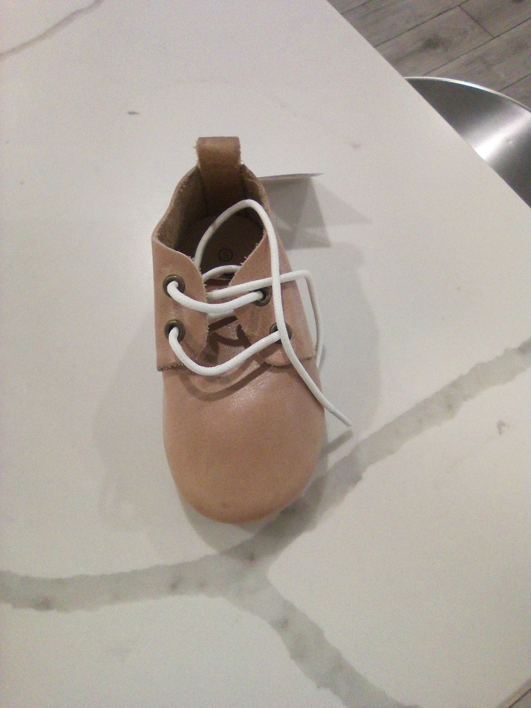 Customer photo review of Tan - Low Top Oxfords - Hard Sole