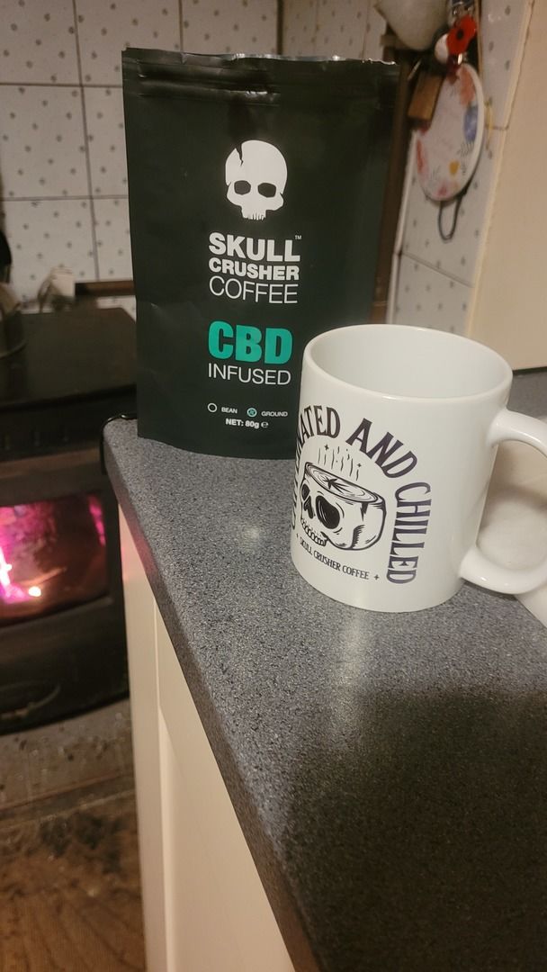 Customer photo review of Skull Crusher Coffee - Infused - 240g