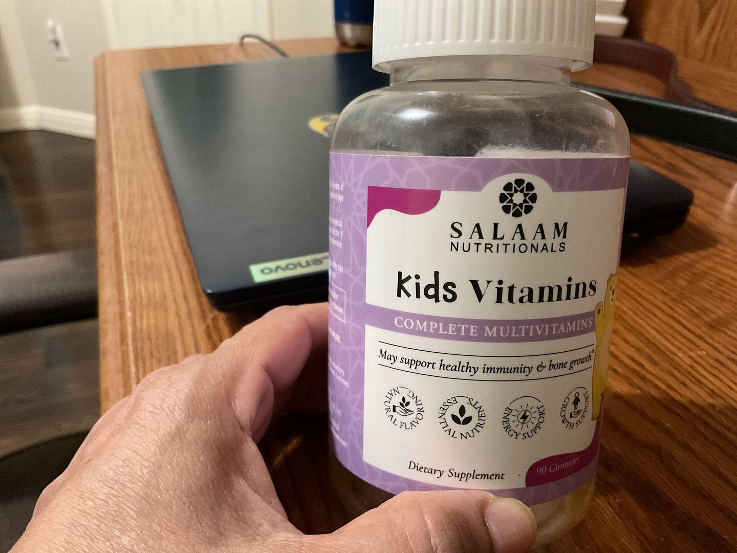 Customer photo review of Kids Gummy Multivitamins (90 count)