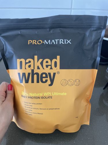 Customer photo review of 2kg UNFLAVOURED, Isolate NAKED WHEY