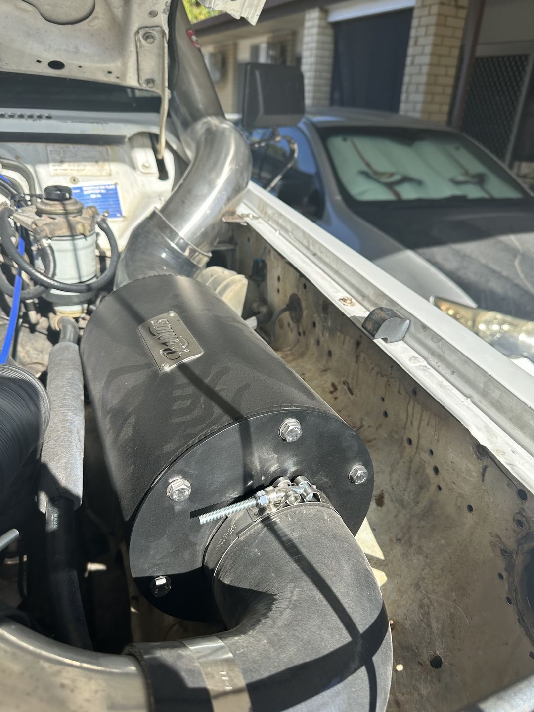 Customer photo review of GQ Airbox - Large Pod - Guard Mounted