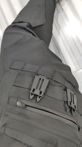 Customer photo review of Airborne Tactical CyberPunk Pants - Urban Fashion with a Futuristic Twist
