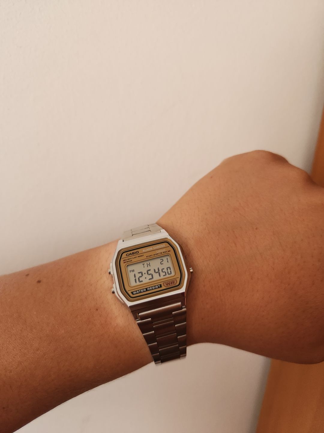 Customer photo review of Reloj Casio Vintage A158WEA-9EF Plateado [EXCLUSIVO]