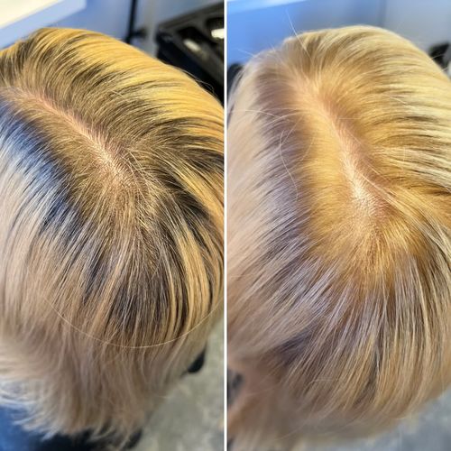 Customer photo review of LA Sunkissed Touch Up Color