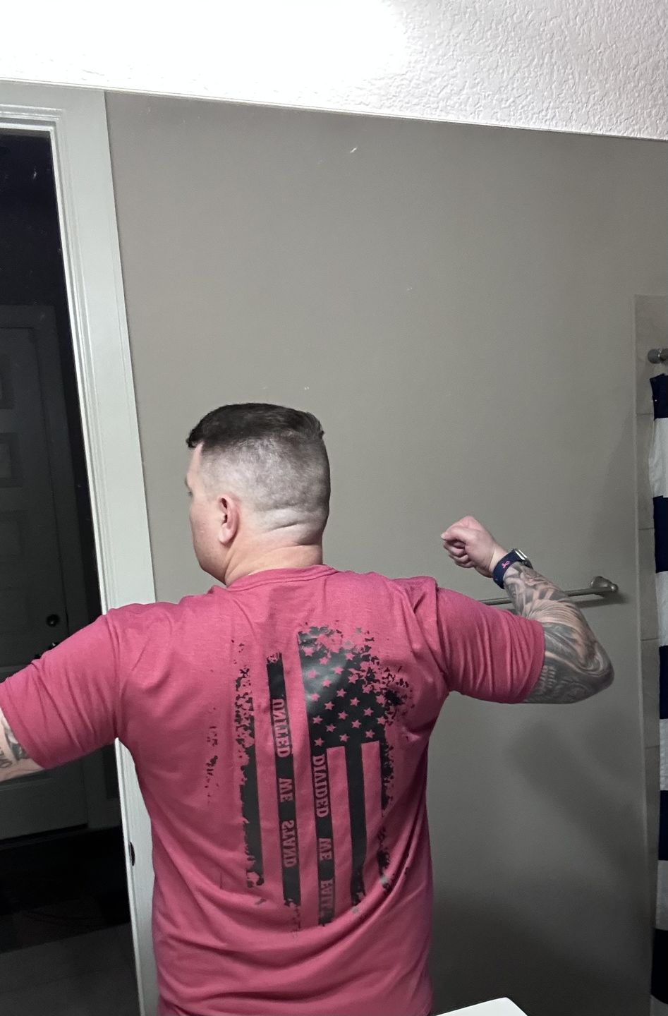 Customer photo review of United We Stand Tee