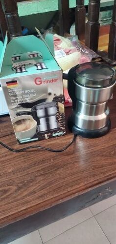 Customer photo review of Stainless Steel Electric Masala Grinder