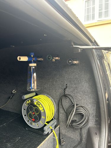 Customer photo review of Automatic Foam Cannon Mount