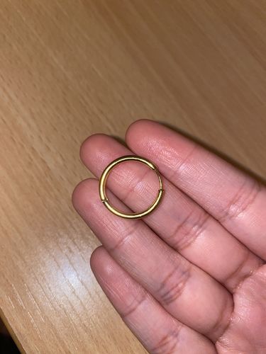 Customer photo review of Simple hoops