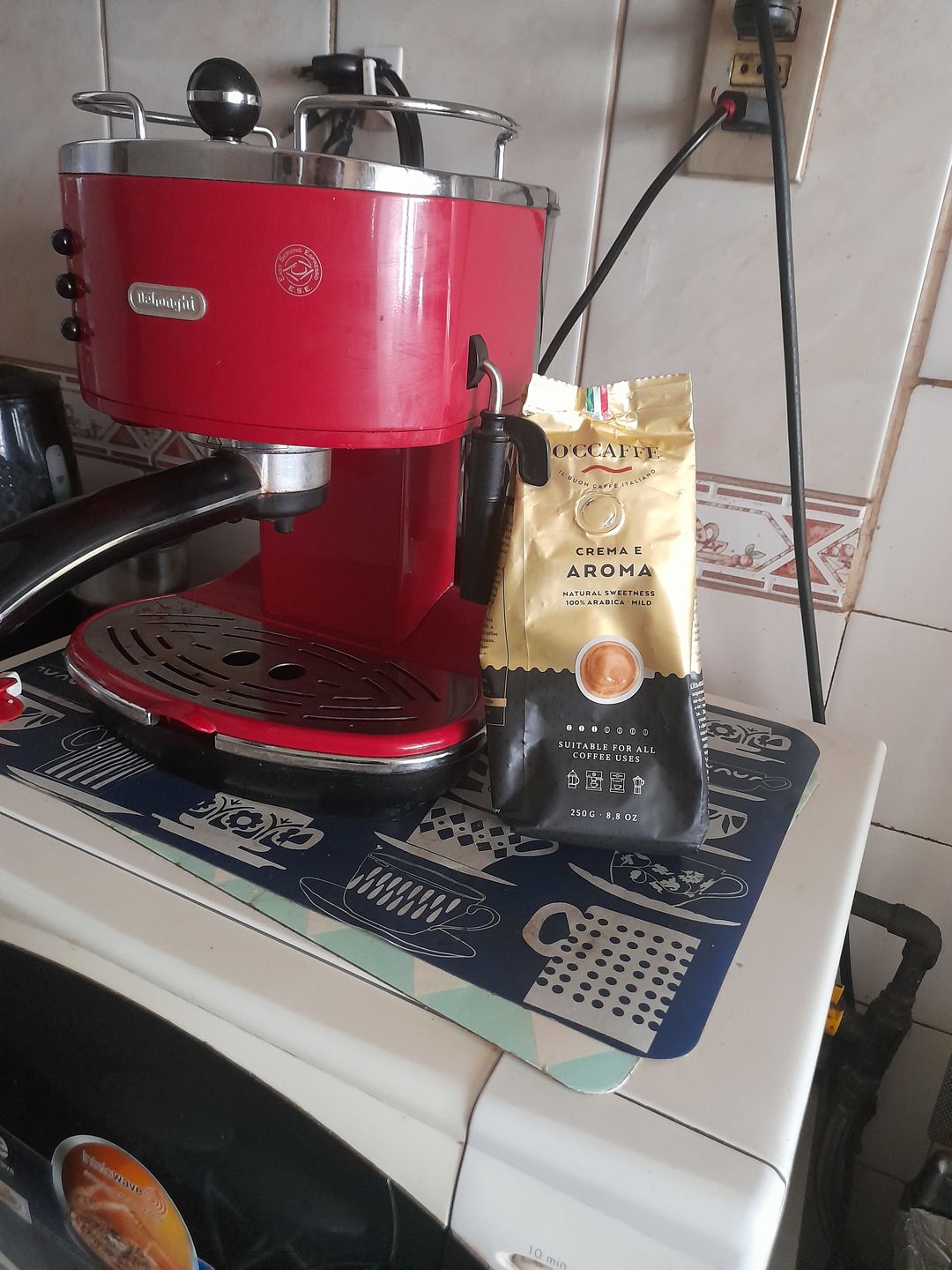 Customer photo review of Occaffe Grano Crema E Aroma 100% Arabica 250 Grs