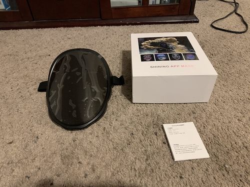 Customer photo review of LED Face Mask