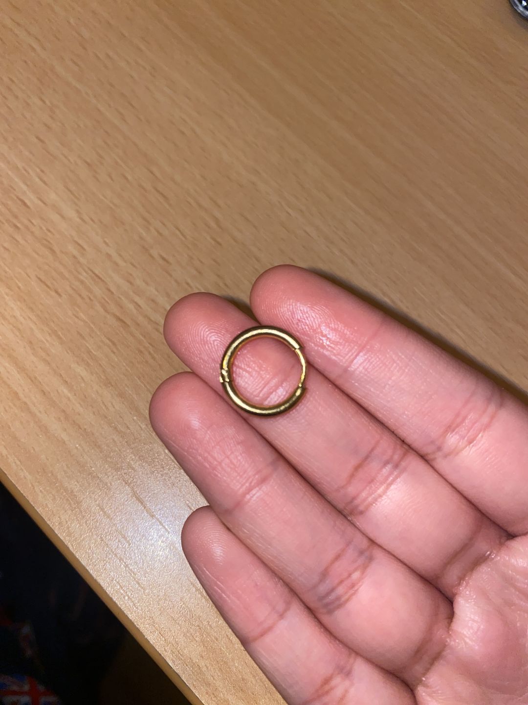 Customer photo review of Simple hoops