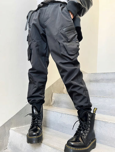 Customer photo review of Airborne Tactical CyberPunk Pants - Urban Fashion with a Futuristic Twist