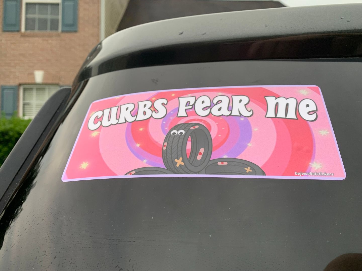 Customer photo review of Curbs Fear Me
